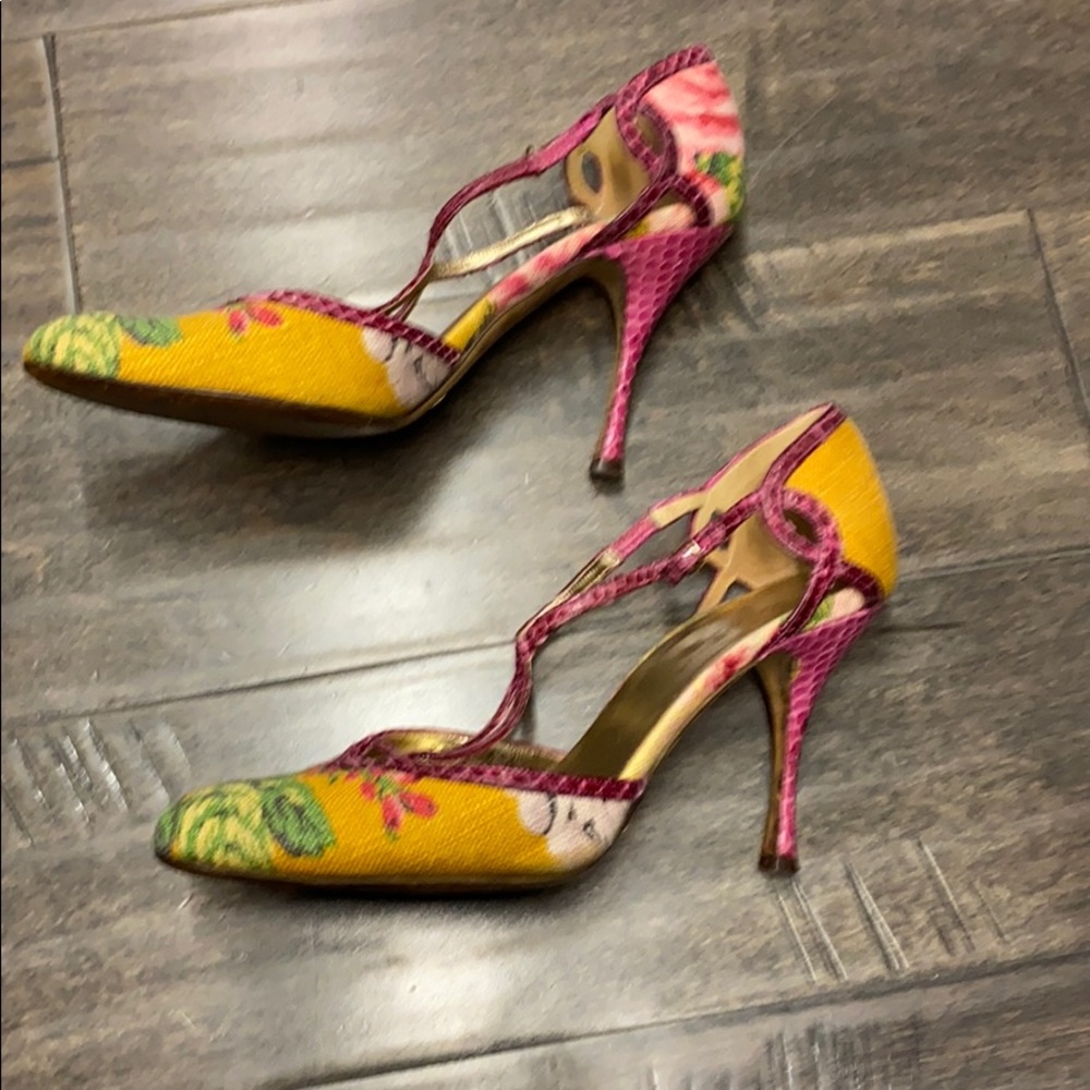 Dolce and Gabbana Floral heels - Picture 3 of 12